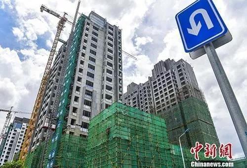 资料图。 在建的楼盘。<a target=