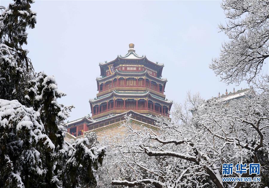 (环境)(5)雪后颐和园美如画