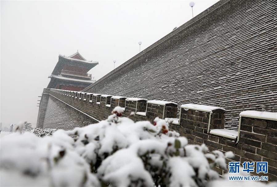 #(环境)(4)河北石家庄:正定古城赏雪
