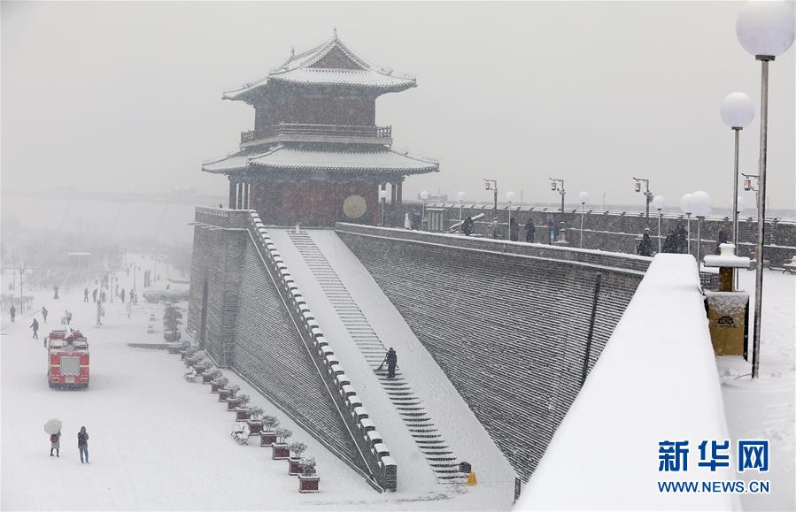 #(环境)(5)河北石家庄:正定古城赏雪