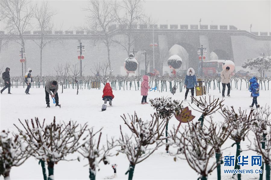 #(环境)(7)河北石家庄:正定古城赏雪