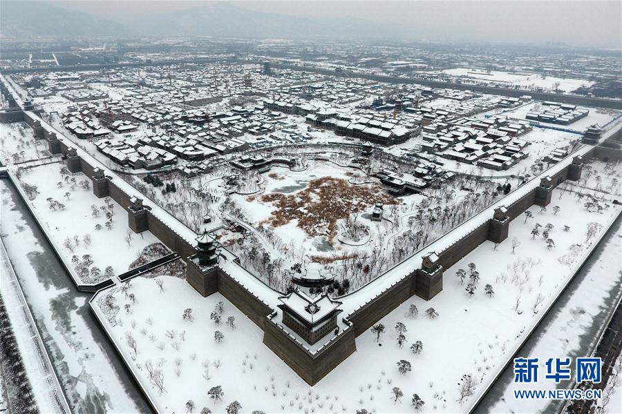 （美丽中国）（2）雪落太原古县城