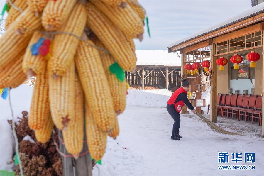(新春走基层)(4)吉林舒兰:冰雪经济助力美丽乡村建设