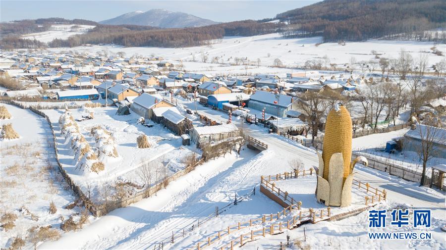 （新春走基层）（1）吉林舒兰：冰雪经济助力美丽乡村建设
