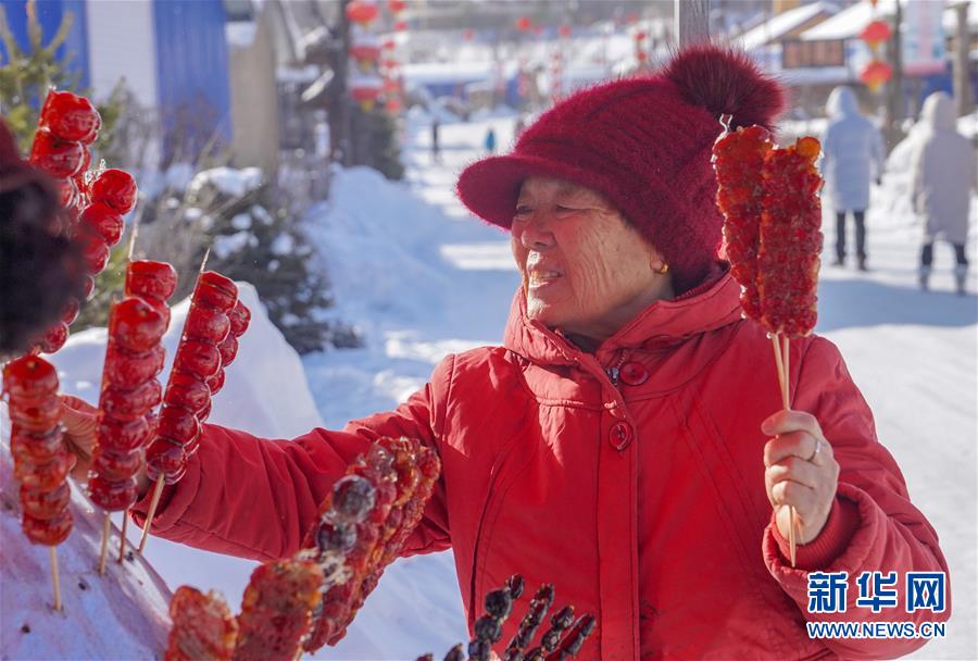 (新春走基层)(9)吉林舒兰:冰雪经济助力美丽乡村建设
