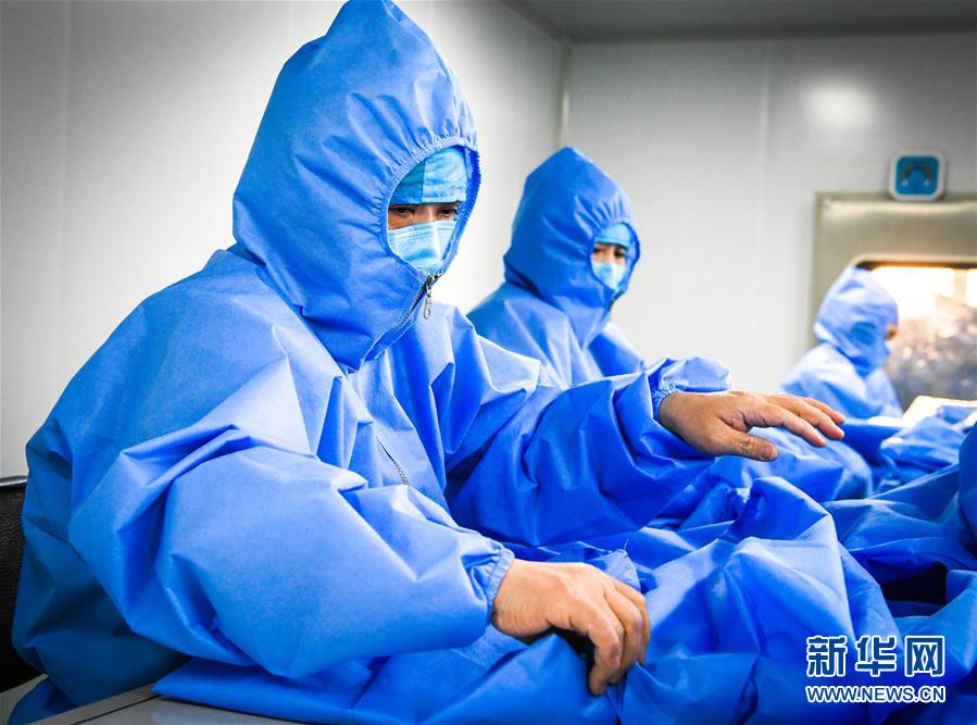 (聚焦疫情防控)(2)哈尔滨:开足马力生产防疫物资