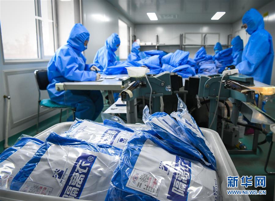 (聚焦疫情防控)(3)哈尔滨:开足马力生产防疫物资