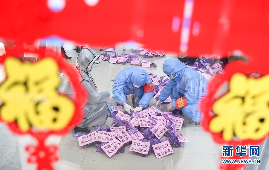 (聚焦疫情防控)(6)武汉:志愿者在行动