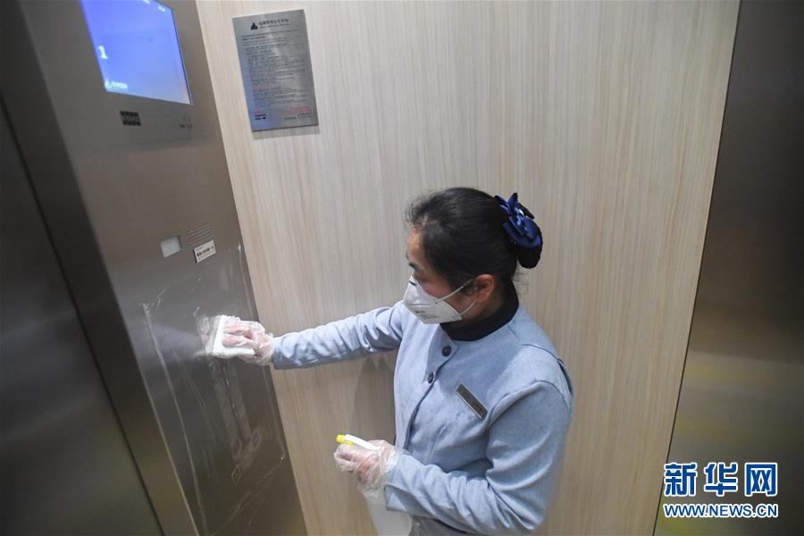 （聚焦疫情防控）（7）楼宇企业防疫复工两不误