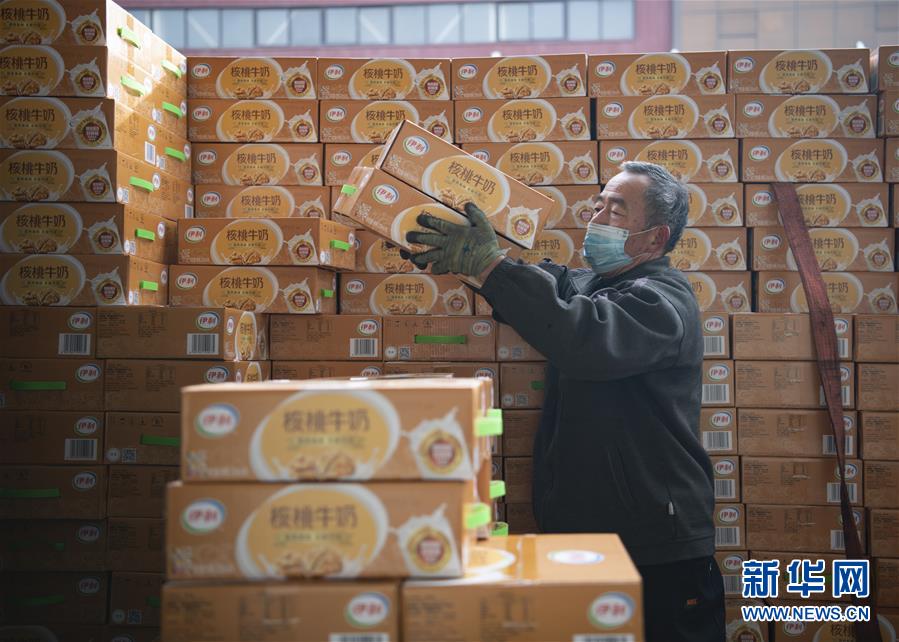 （社会）（4）山西太原：物流企业复工忙
