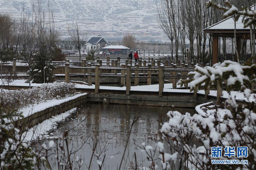 #(环境)(2)甘肃:春雪落高原