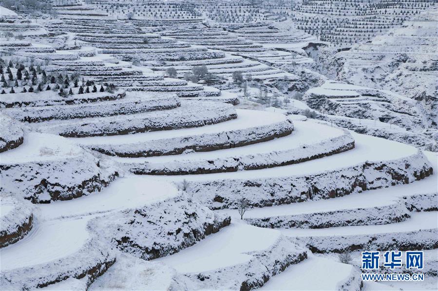 #(环境)(3)甘肃:春雪落高原