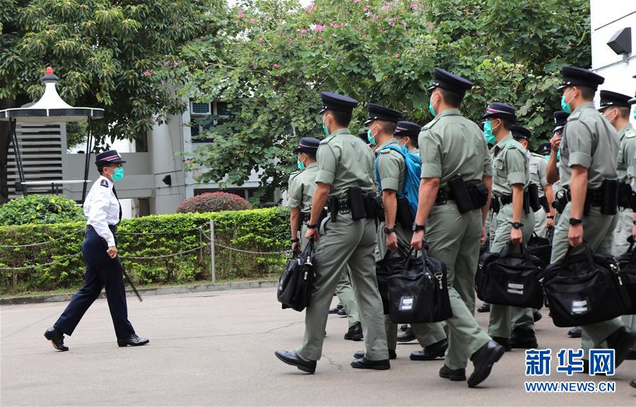 (港澳台·香港故事·图文互动)(3)警察抗疫专队:我心依旧