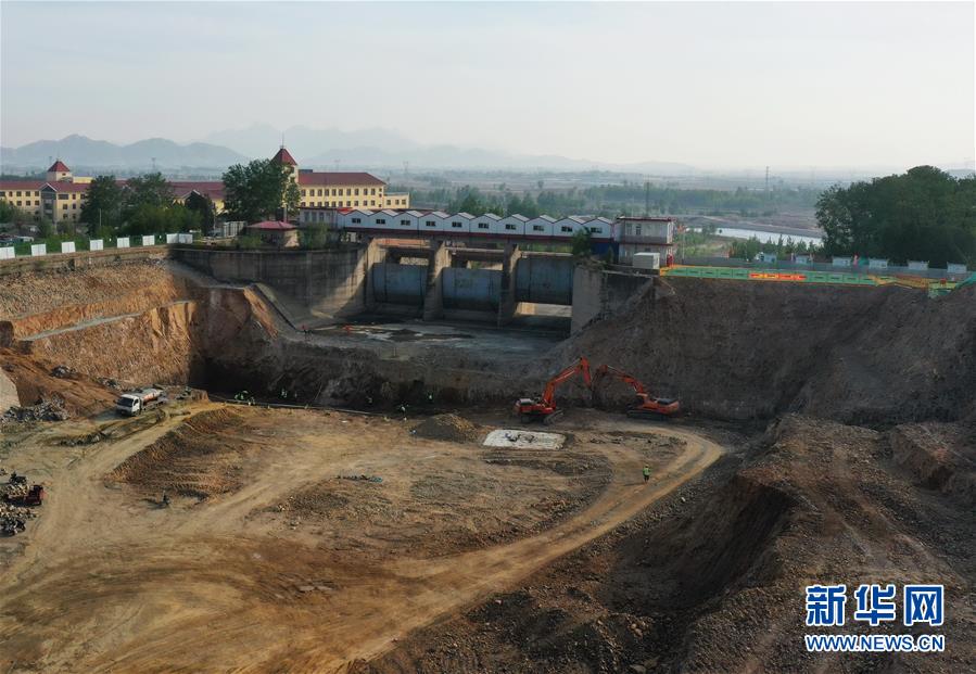 (社会)(2)秦皇岛:洋河水库除险加固工程施工正酣