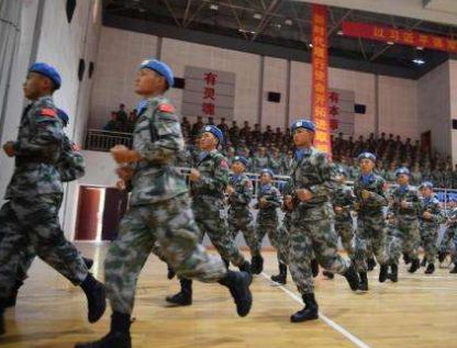 中国赴黎巴嫩维和部队通过年度防卫能力评估