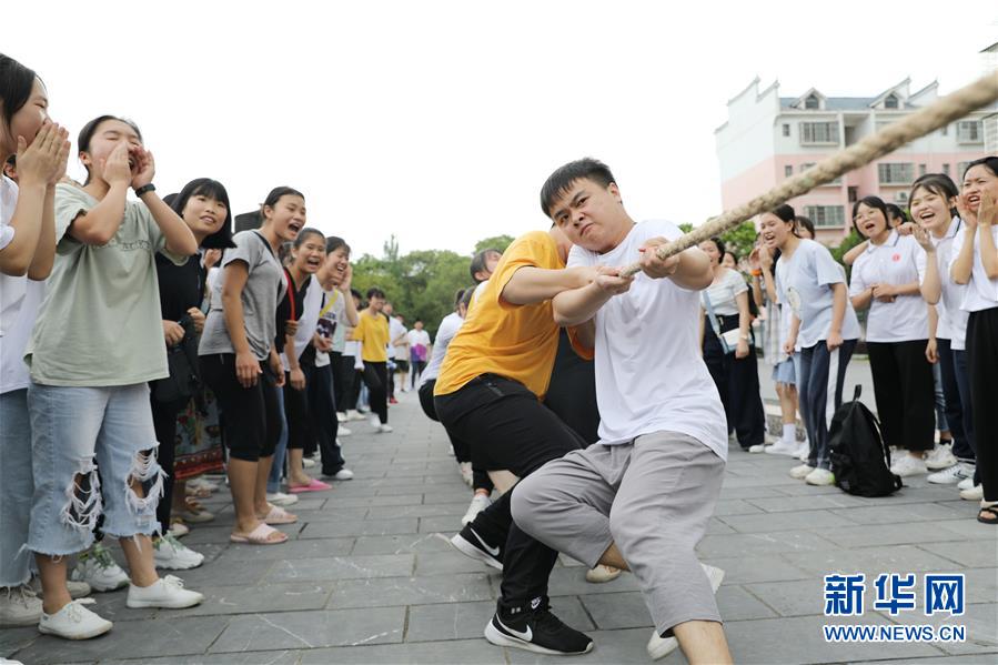 #（社会）（4）湖南道县：快乐减压 轻松迎考