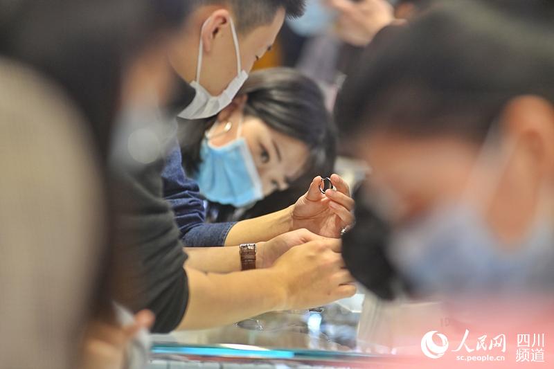 中国婚博会成都展。主办方供图