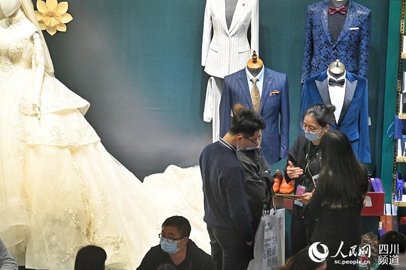中国婚博会成都展。主办方供图