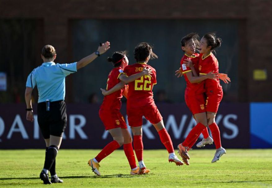 U17女足亚洲杯：中国队首战大胜澳大利亚队