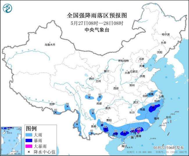 暴雨黄色预警！10余省区部分地区有大到暴雨 广东南部或现大暴雨