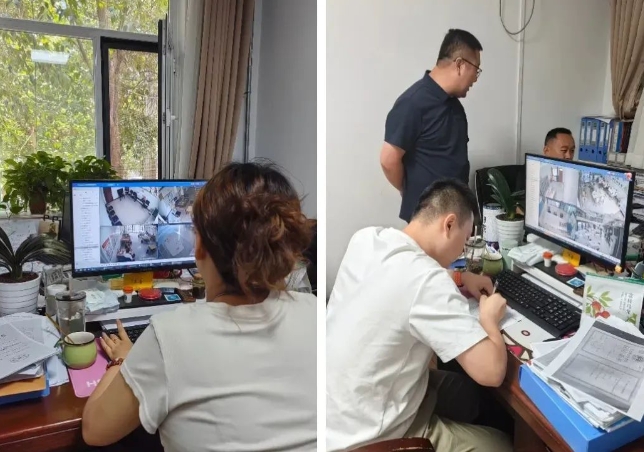 丛台区民政局对84家具有助餐功能的社区采取视频监控方式进行检查