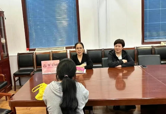 魏县妇联与魏州街道办妇联联合化解一起婚姻家庭纠纷