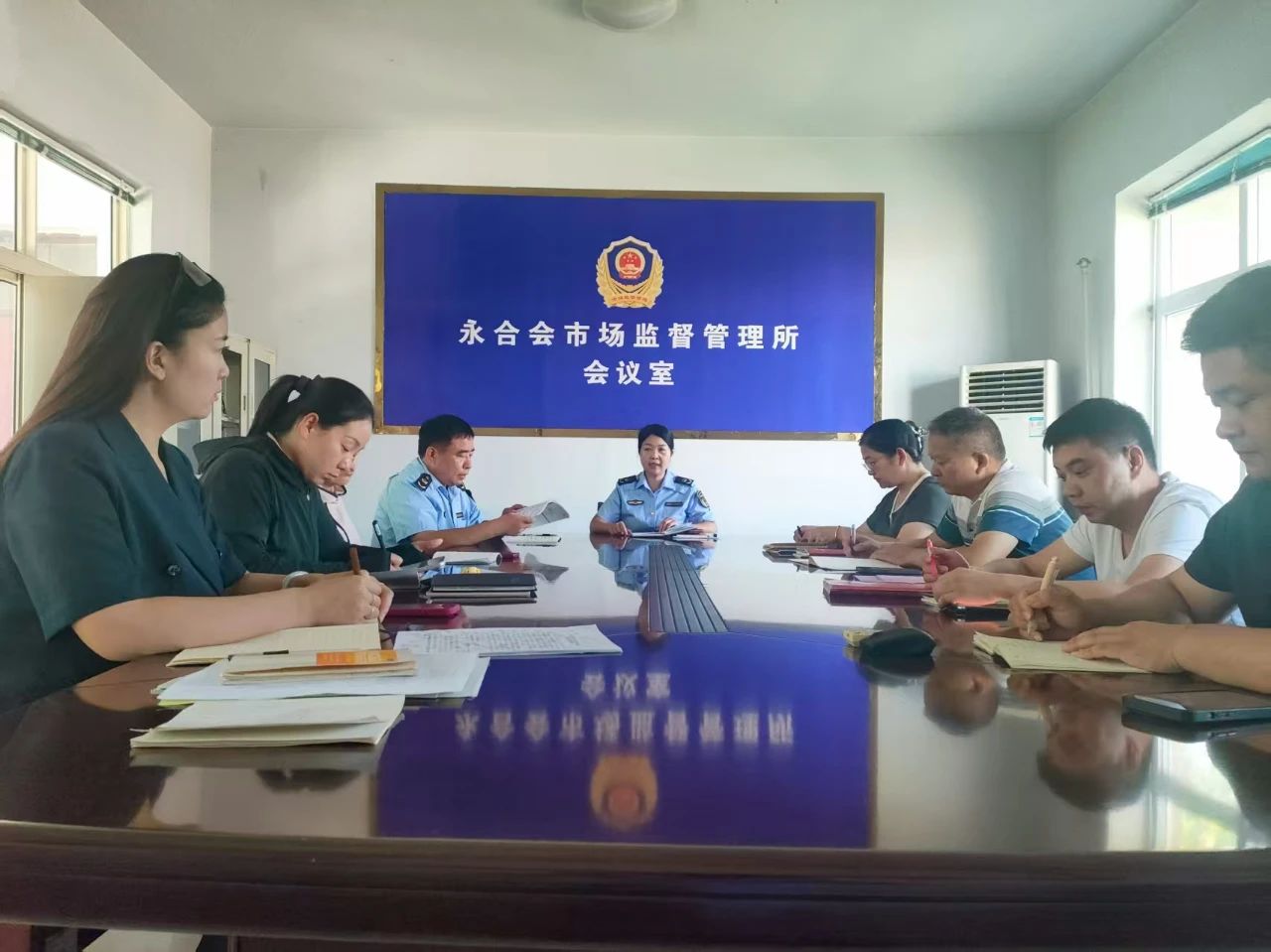 永年区市场监管局召开秋季校园食品安全约谈会