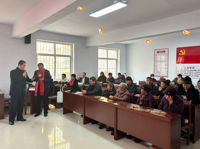 邯郸鸡泽台头社区举办“迎元旦 倡和谐 文明共建”元旦联欢会