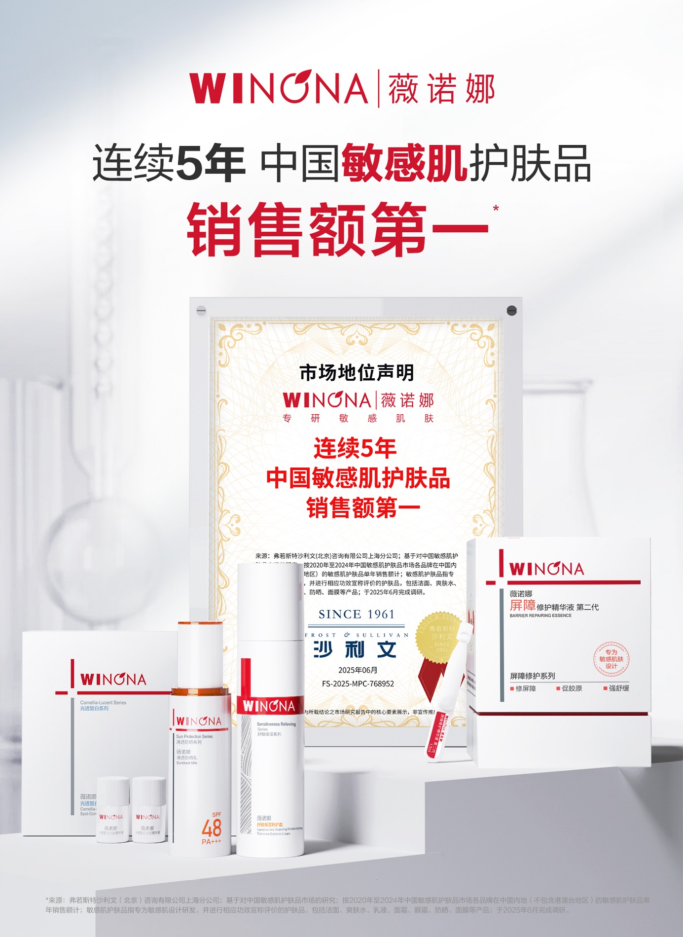 薇诺娜官宣品牌护肤大使周柯宇,王牌特护霜以医学基因铸就国货护肤标杆