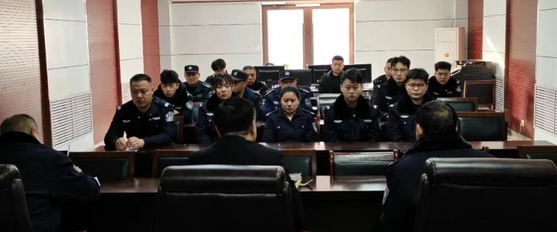 邯郸肥乡法院司法警察大队2026年第一次工作会议召开