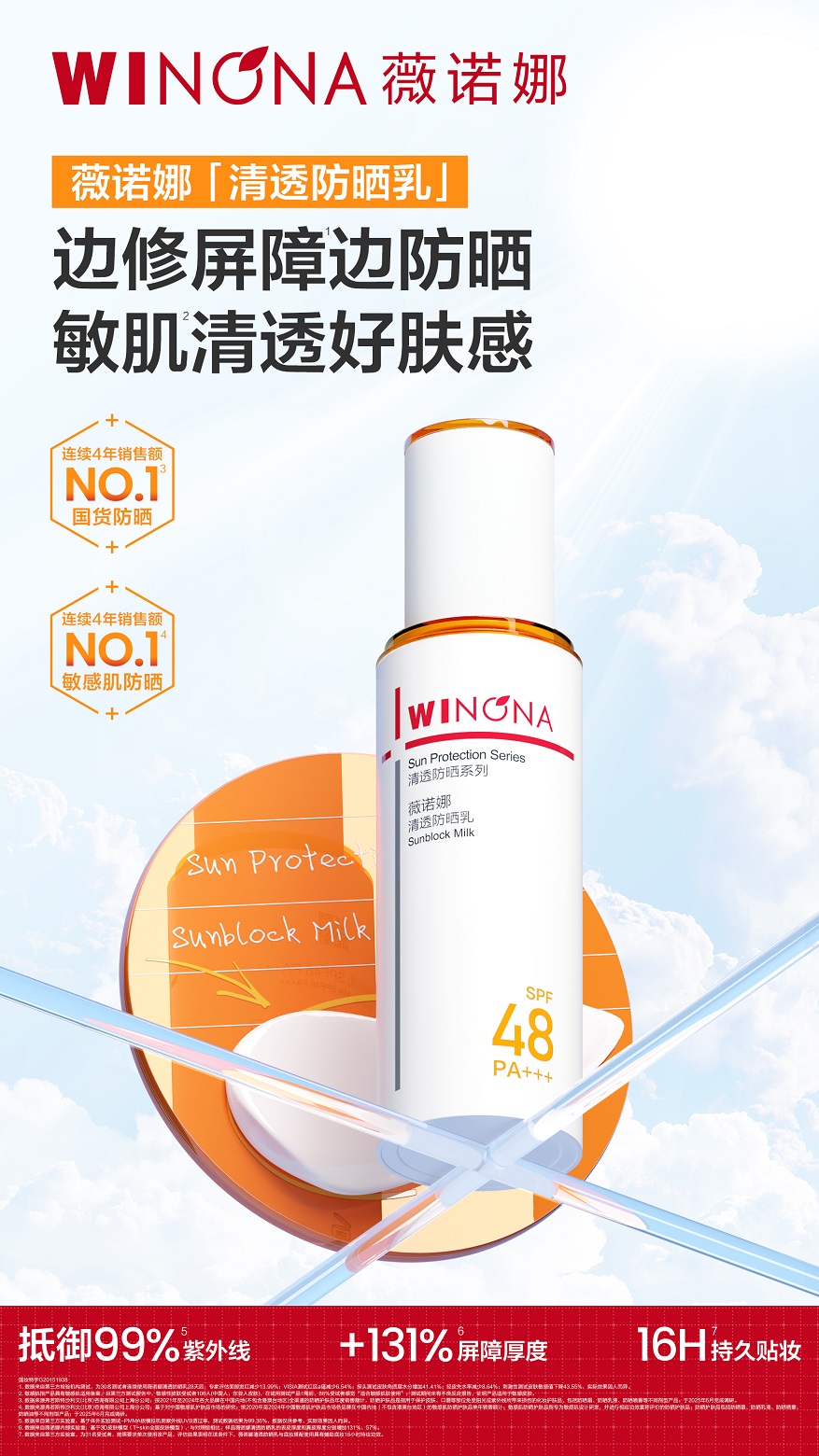 薇诺娜官宣亚太区品牌代言人邓为，以“防修皆可”理念重塑敏感肌防晒标杆