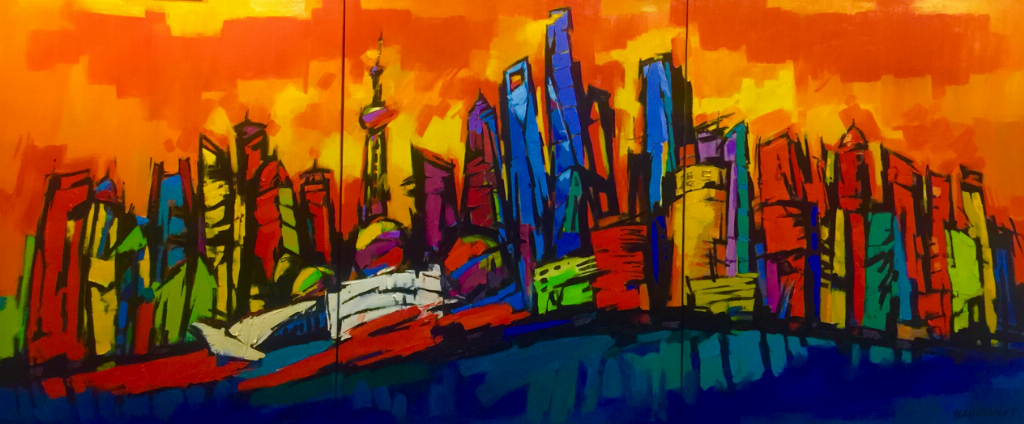 城市色彩形象—— 艺术家晨晓与中国城市视觉重构的实践路径