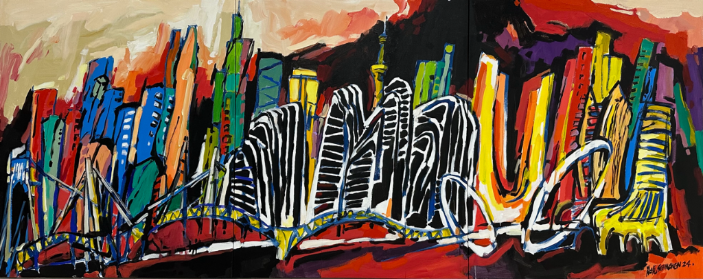 城市色彩形象—— 艺术家晨晓与中国城市视觉重构的实践路径