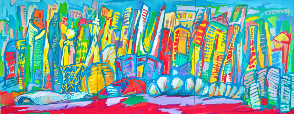 城市色彩形象—— 艺术家晨晓与中国城市视觉重构的实践路径