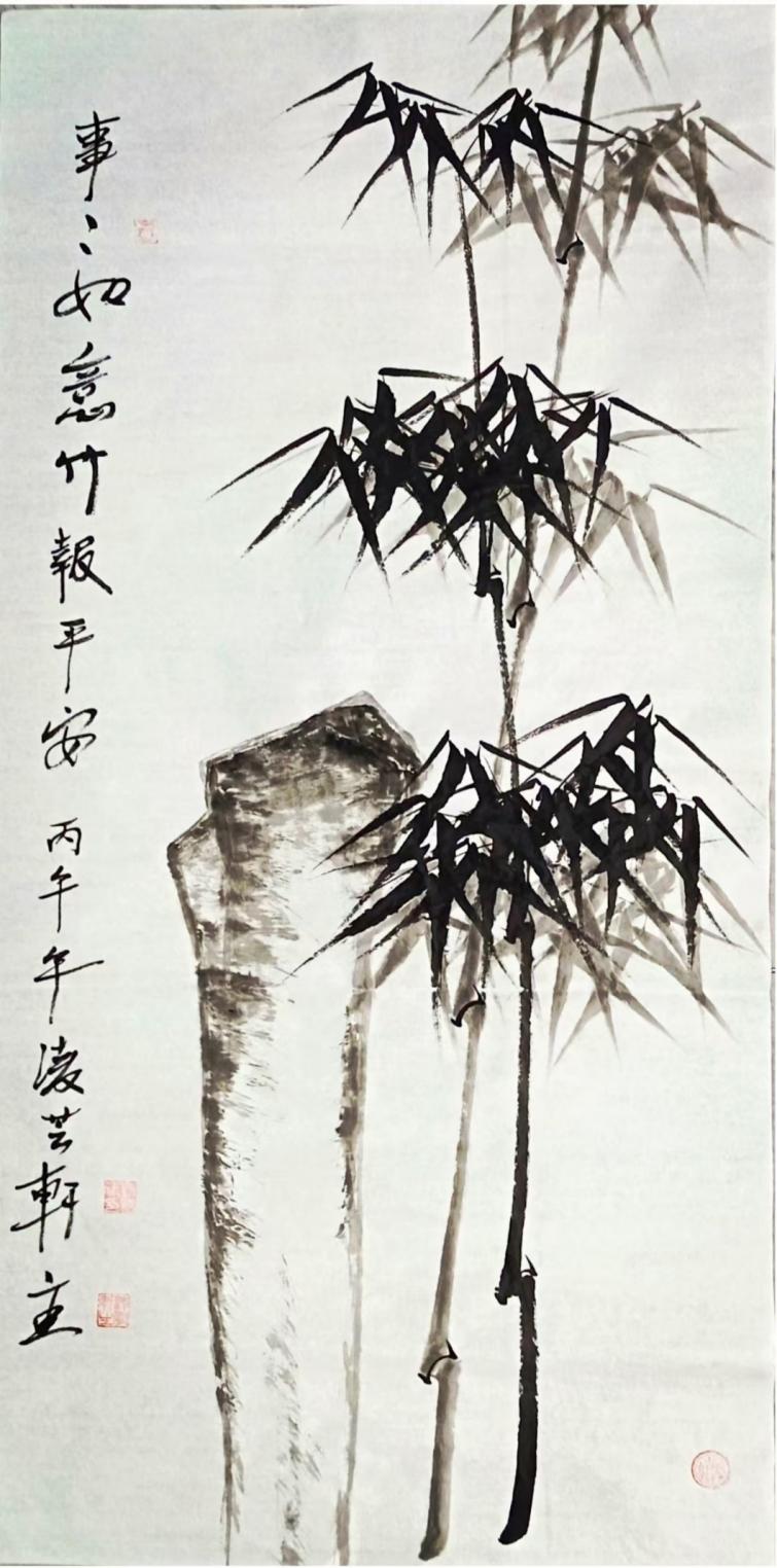 笔底清风 墨写竹魂——当代画家刘国建墨竹