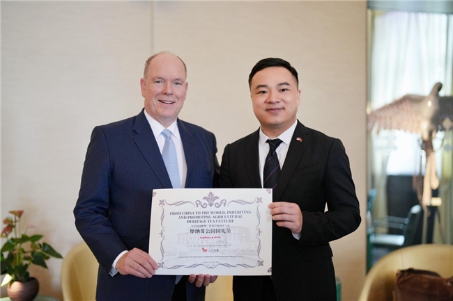国际茶日双喜临门!八马茶业荣膺WTO推荐用茶与摩纳哥国礼茶