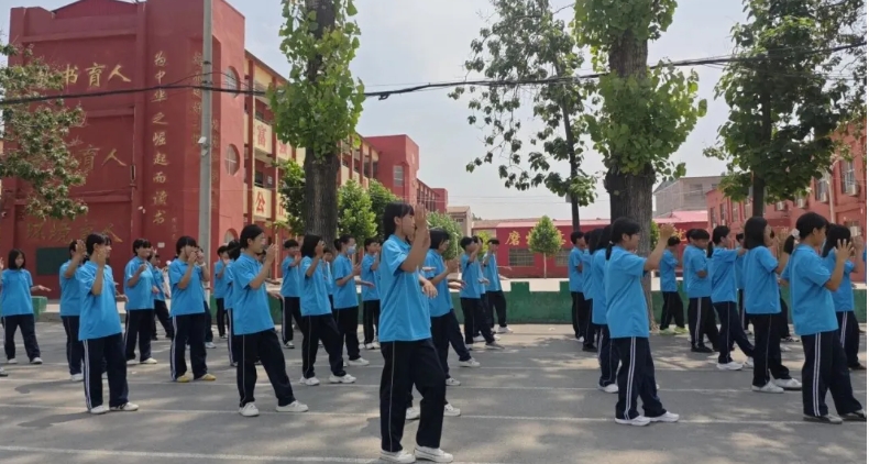 传承太极文化 展现青春风采——魏县第十二中学太极拳比赛圆满举行