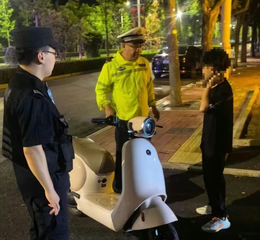 平安暑期，拒绝“炸街”！肥乡交警严查飙车炸街交通违法