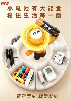 扎实品质护航日常,南孚电池适配生活各类用电场景