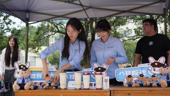 中通支付走进广西机电职院开展反诈宣讲,趣味互动筑牢青年校园安全防线
